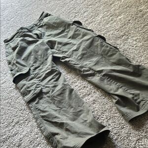 Abercrombie & Fitch Olive Straight Leg Pants